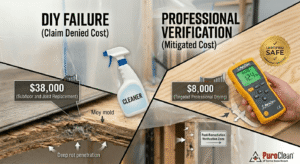 Black Mold on Subfloor: 7 Shocking Reasons Bleach Sprays Guarantee a $30K Structural Disaster
