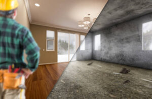 mold under flooring in new construction