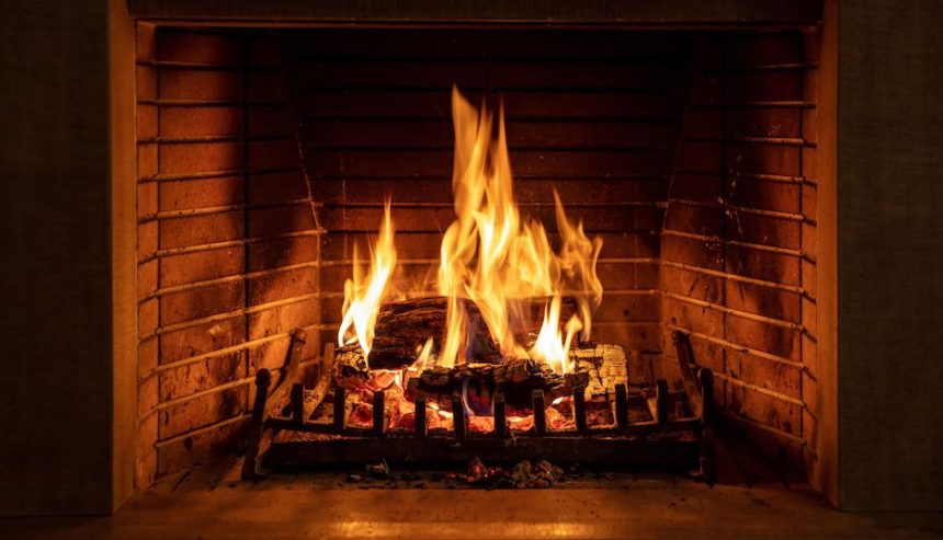 fireplace that can cause holiday fires
