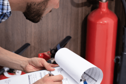 fire inspection and property inspection