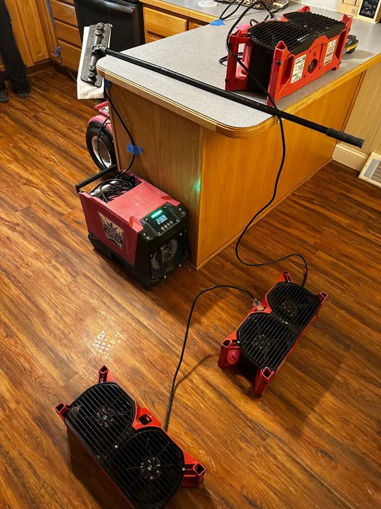 Residential Basement Water Damage Repair