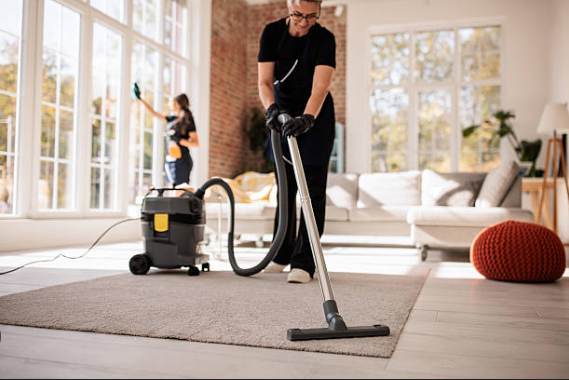 Professional water damage restoration in Lansdale cleaning and sanitizing affected areas