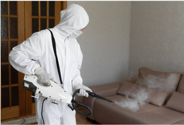 Antimicrobial treatment during water damage restoration in Montgomeryville cleaning process