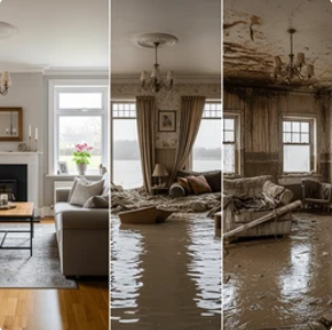 water damage remediation steps differ by water category 1 2 and 3 contamination level