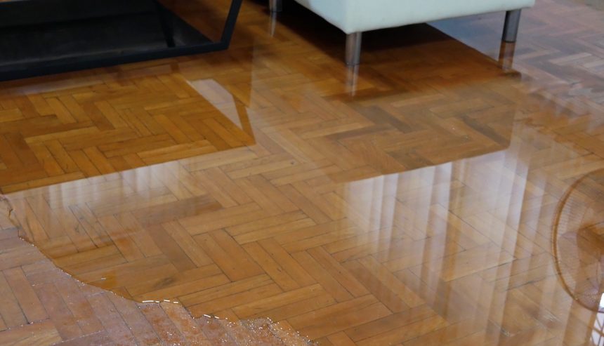 water leak