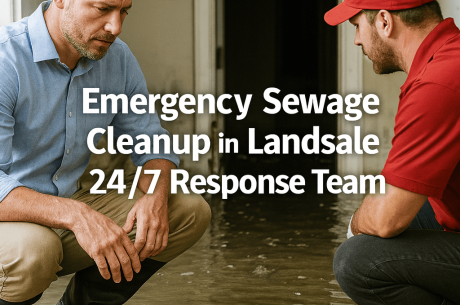 Emergency Sewage Cleanup in Lansdale – 24/7 Response Team