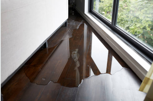 Property requiring immediate water damage restoration in Center Square to prevent losses