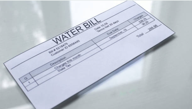 High water bill indicating need for water damage restoration in North Wales leak detection