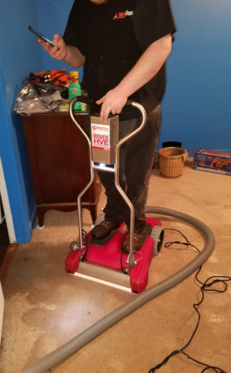 Professional water damage restoration in Schwenksville using industrial extraction equipment