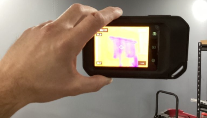 Water damage restoration in Willow Grove professional inspection moisture detection