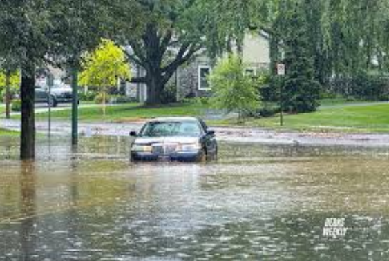 Montgomery County PA neighborhood after rain signs of hidden water damage risk
