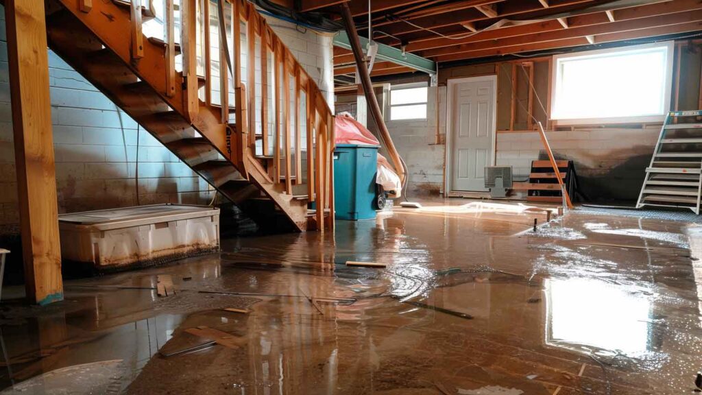 water in basement after rain who to call Montgomery County PA