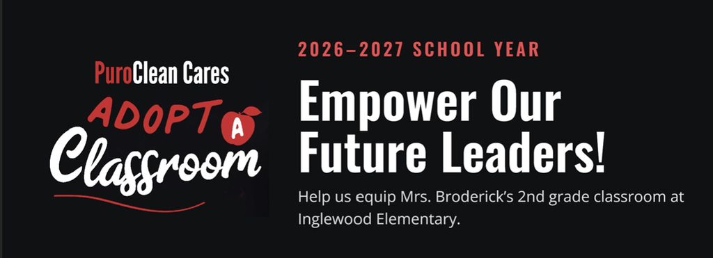 PuroClean Cares: Adopting Mrs. Broderick’s 2nd Grade Classroom