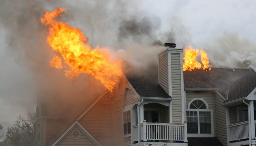Fire damage restoration
