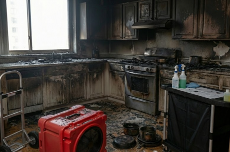 Fire Damage Restoration in Mesa, Arizona