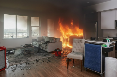 Swift Kitchen Fire Cleanup in Scottsdale Arizona