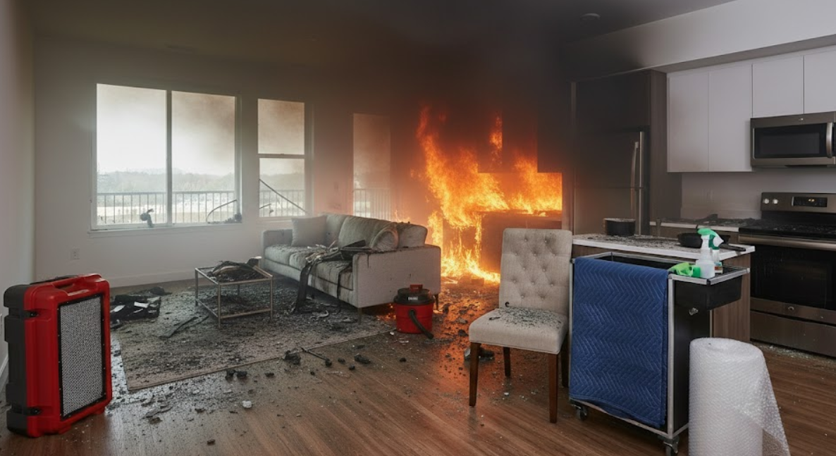 Swift Kitchen Fire Cleanup in Scottsdale Arizona