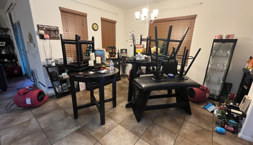 When Should You Hire a Contents Cleaning Company After Water Damage in Arizona?