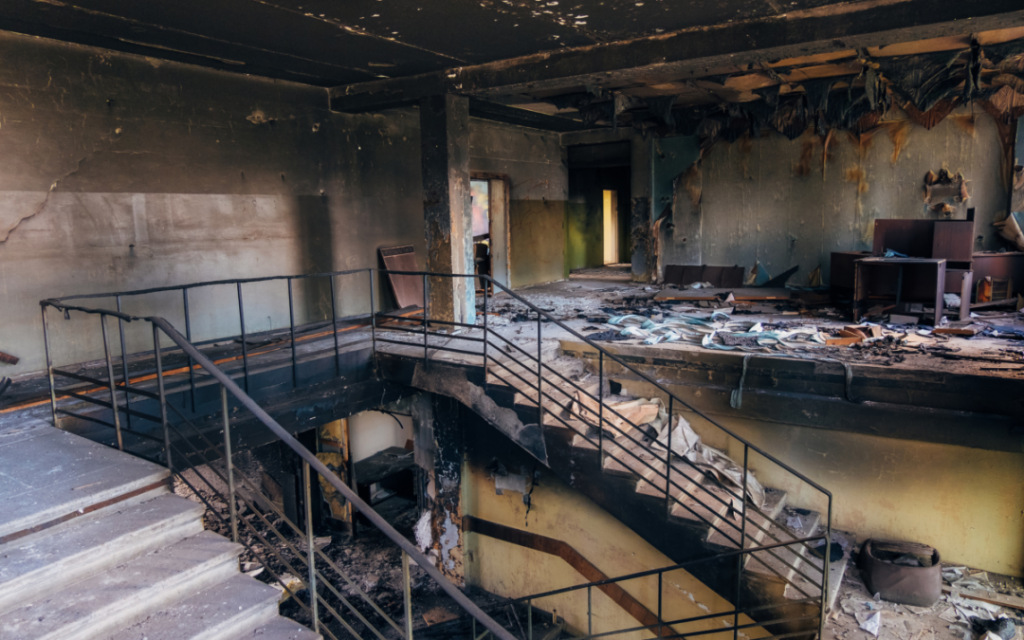 Commerical Fire Damage