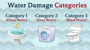 Category 1, 2, and 3 Water Damage Explained: What the Classification Means for Your Home and Your Restoration