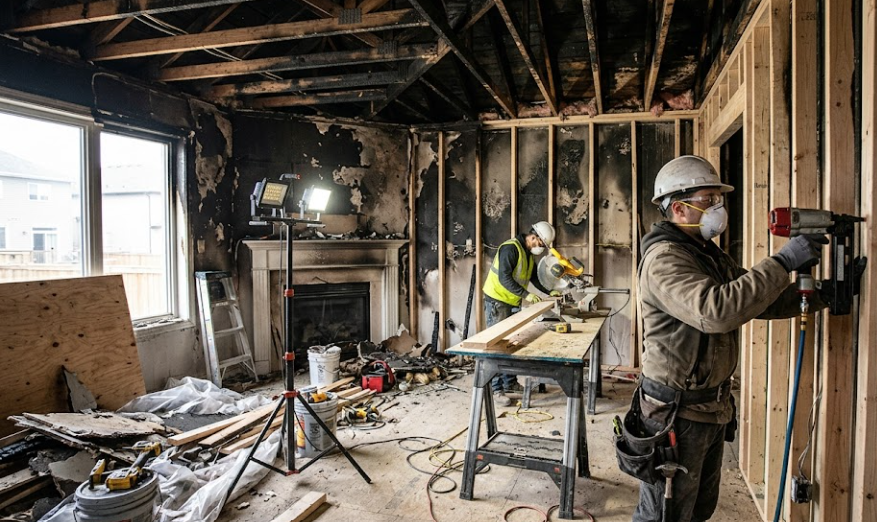 Fire Damage Reconstruction