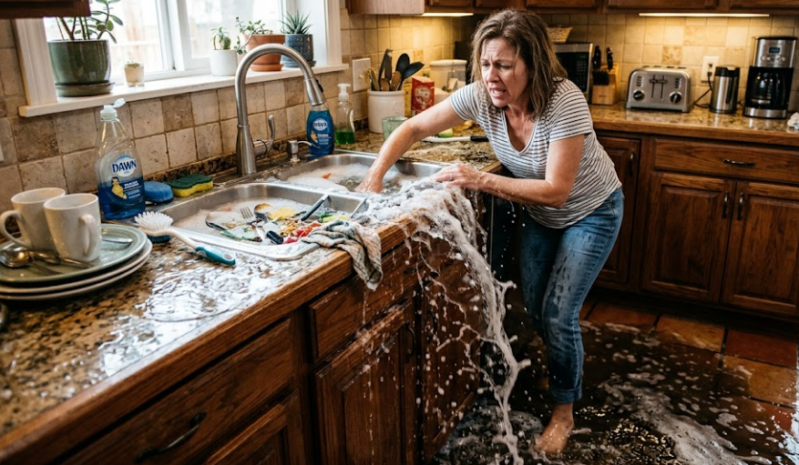 Kitchen Sink Overflow