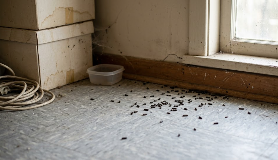 Rodent Droppings Clean Up Service