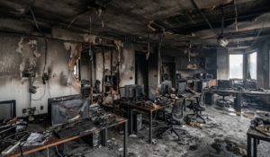 Office Fire Cleanup
