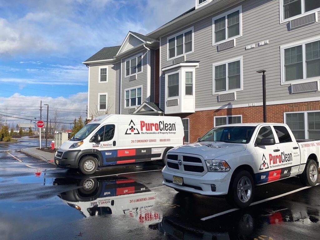 burst pipe