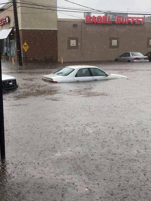 flood damage in Secaucus