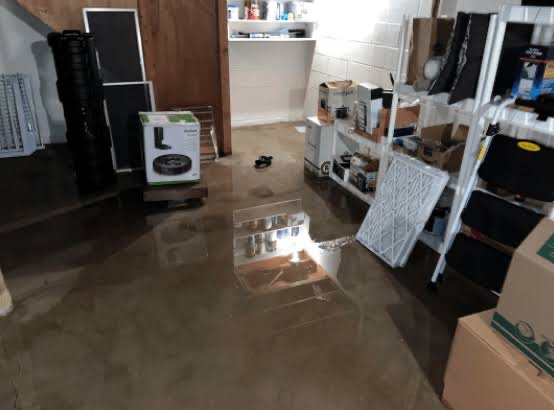 water damage in Michigan