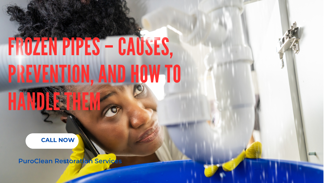 Frozen Pipes – Causes, Prevention, and How to Handle Them