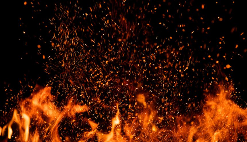 Fire can hurt you!