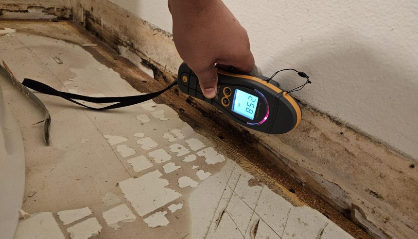 Early signs of water damage in Merced home