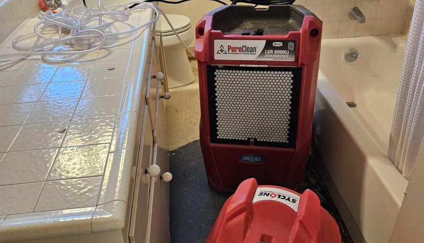 Water mitigation vs restoration emergency water extraction in Merced home