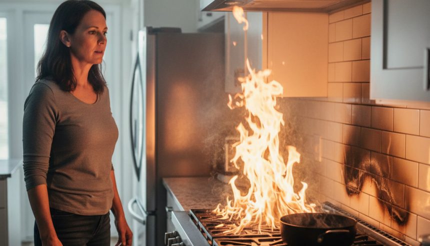 Extinguishing Grease Fires