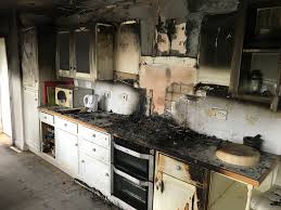 Fire Damage in the Kitchen