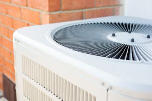 air conditioning unit on the side of a home