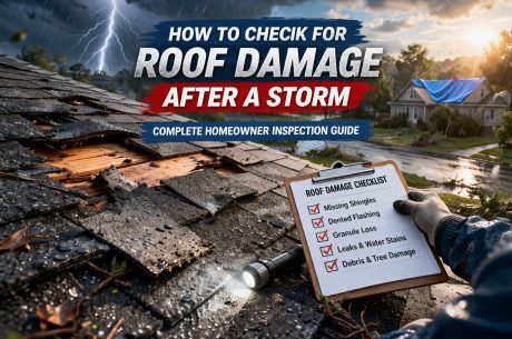 how to check for roof damage after a storm damaged roof inspection Southlake TX