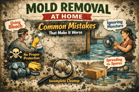 Mold Removal at Home Common Mistakes That Make It Worse