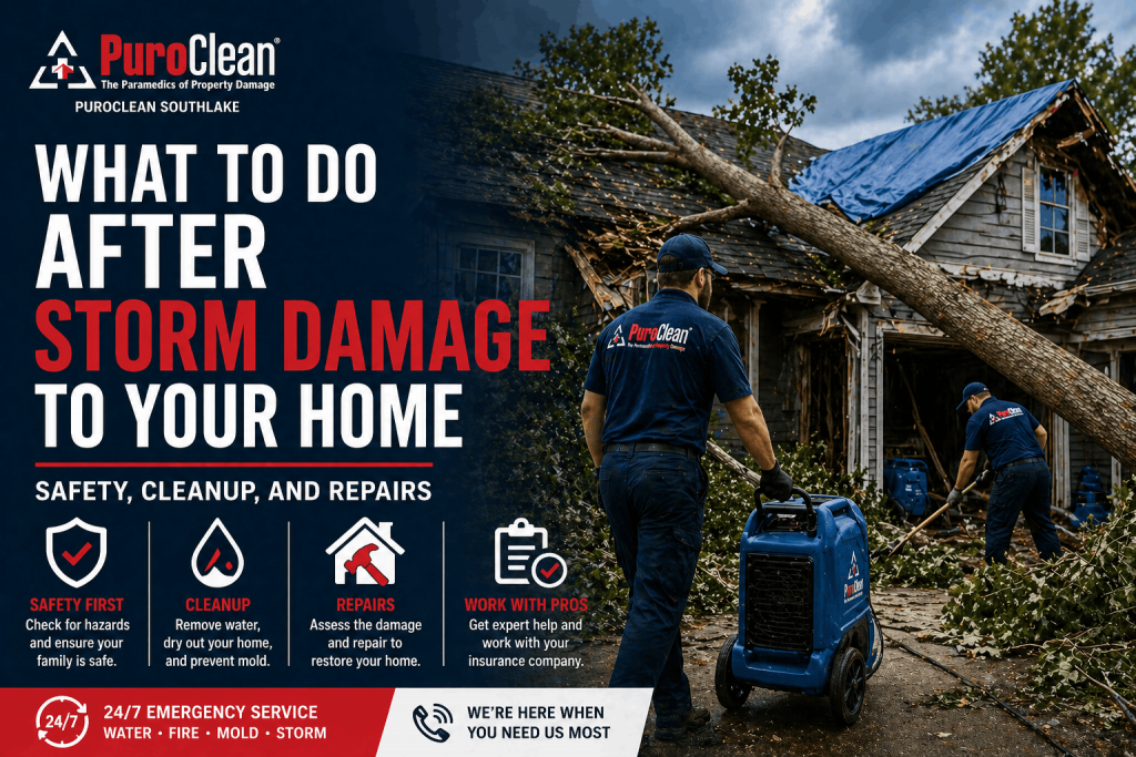 What to Do After Storm Damage to Your Home: Safety, Cleanup, and Repairs
