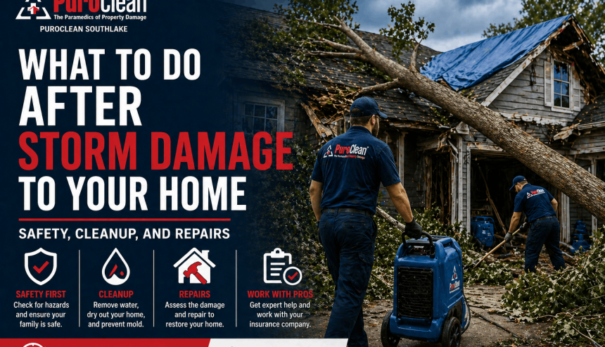 What to Do After Storm Damage to Your Home: Safety, Cleanup, and Repairs