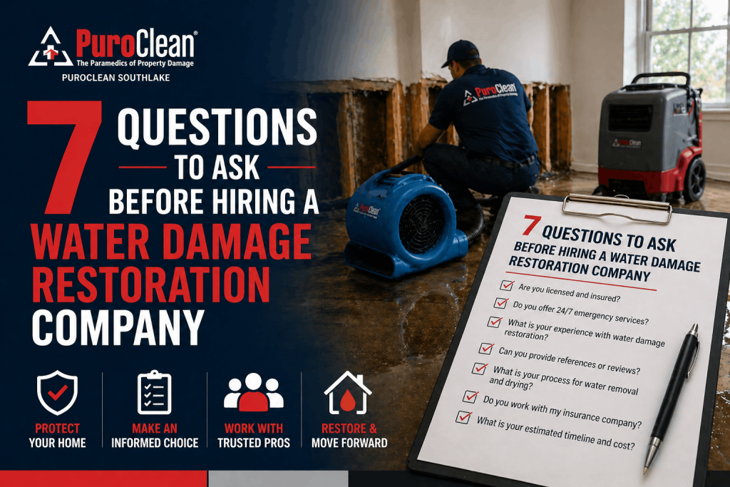 Questions to Hire a Water Damage Restoration Company