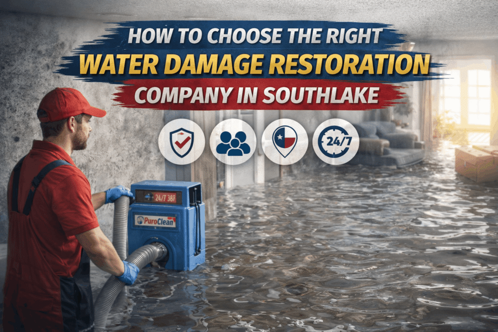 How to Choose the Right Water Damage Restoration Company in Southlake