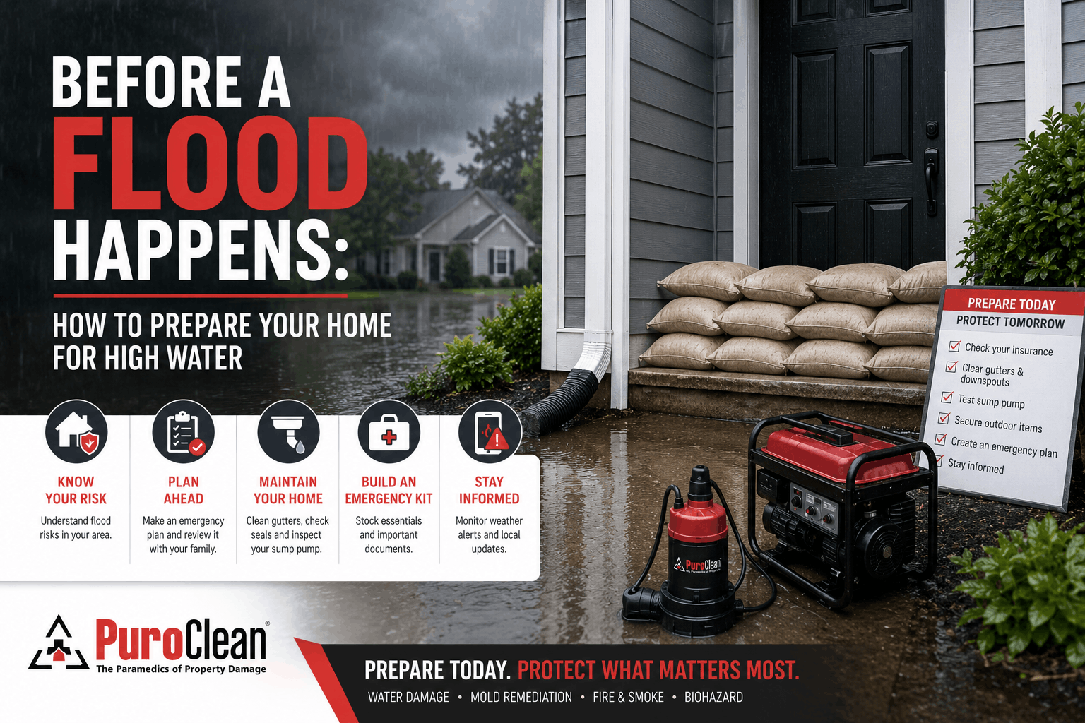 How to Prepare Your Home for Flooding | High Water Guide