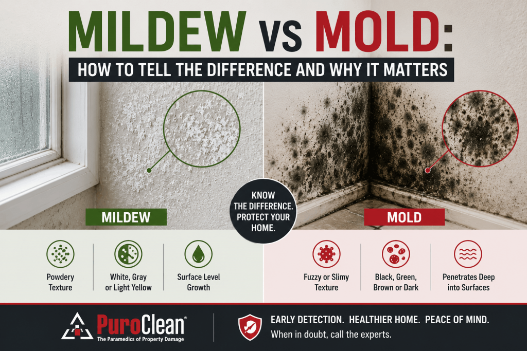 Mildew vs Mold How to Tell the Difference and Why It Matters