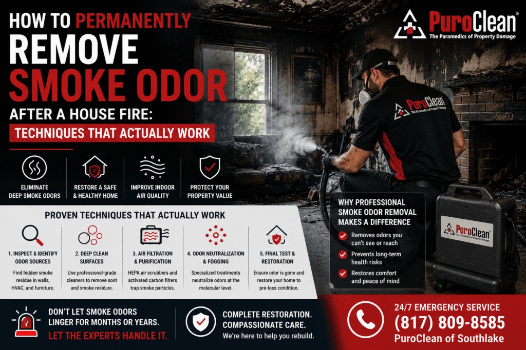 How to Permanently Remove Smoke Odor After a House Fire Techniques That Actually Work
