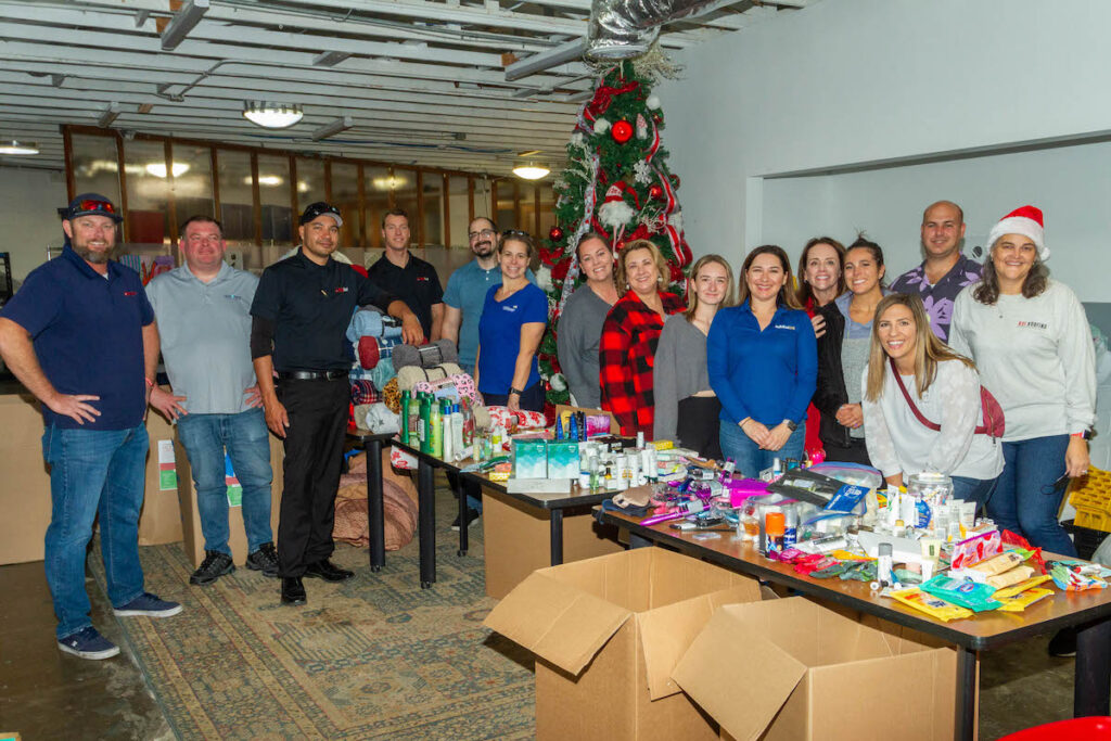 PuroClean of Bonita participated in a holiday supply drive.