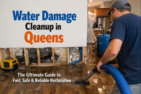 Water damage cleanup in Queens