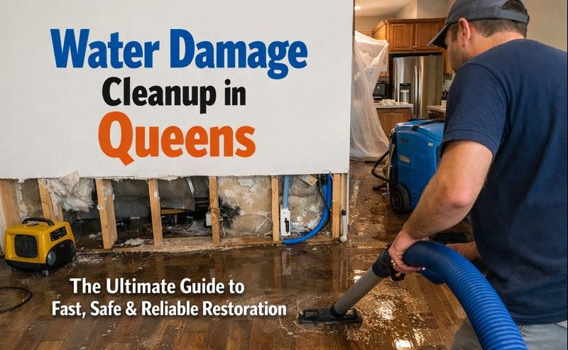 Water damage cleanup in Queens